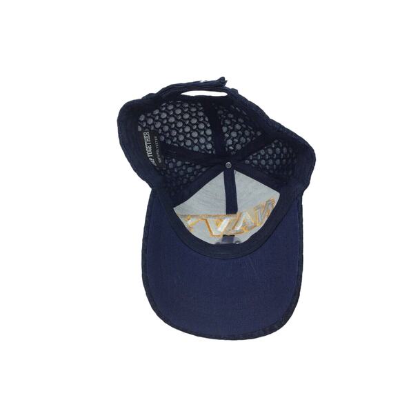 United States Navy Ball Cap Hat Blue and Gold Adjustable by Cap Together - Picture 6 of 7